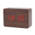 Despertador de Mesa Digital de Madeira C/ Visor de Led - comprar online