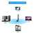 Antena Wifi Adaptador Wireless Usb 1200mbps Até 150m 802.iin - GIBELA SHOP