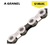 CADENA KMC X12 SILV-NG 12 VEL A GRANEL 126 ESLABONES