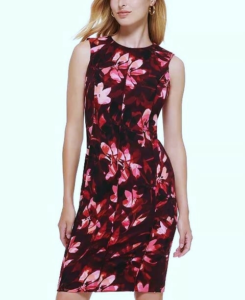 Vestido Calvin Klein Midi Floral