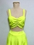 Conjunto Top e Calça Pantalona Verde Fluorescente - Nosso Cabide