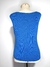 Blusa Regata Azul Pandemonium na internet