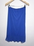 Saia Midi Azul Gregory - comprar online