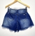 Shorts Jeans Azul Escuro na internet