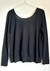 Blusa de Manga Longa com Costas Abertas