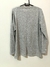 Blusa Manga Longa Cinza com Pedraria - comprar online