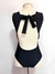 Body Preto Liso Costas Decotada - comprar online