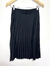 Saia Midi Plissada Preto - comprar online