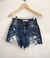 Short Destroyed Pool Jeans