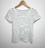 Camiseta Branca Listrada - comprar online