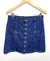 Saia Jeans Botões - comprar online