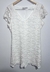 Vestido Off White Renda Nitrogen NOVO