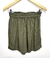 Shorts Hering Cintura Alta Verde Militar - comprar online