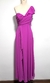 Vestido Longo Evasê Rosa Camadas - comprar online