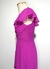 Vestido Longo Evasê Rosa Camadas - loja online