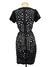 Vestido Vazado Raizz Preto e Bege - Nosso Cabide