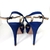 Sandália Schutz Azul e Branco Meia Pata - Nosso Cabide