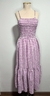Vestido Midi Franzido Xadrez Rosa