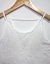 Blusa Regata Alcinha Decote V Bege - Nosso Cabide