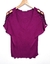 Camisa Vinho Manga Corrente - comprar online