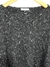 Poncho Preto Tricot - loja online