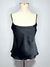 Blusa Alcinha Cetim Preta