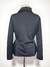 Blazer Acinturado Preto Liso - comprar online