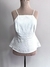 Blusa Regata Branca Pop Up