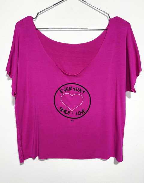 Cropped Treino DLK Rosa - comprar online