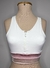 Conjunto Top e Calça Branco Listra Bege e Rosa na internet