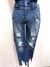Macacão Jeans Hollister Destroyed - Nosso Cabide