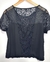 Blusa Preta Renda na internet