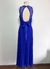 Vestido Longo Azul Royal e Renda na internet