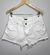 Shorts Jeans Pepsi Destroyed Branco