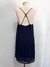 Vestido Azul Marinho com Bordado - comprar online