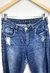 Calça Jeans Destroyed Cintura Média na internet