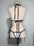Conjunto Biquini Cortininha Branco e Preto - comprar online