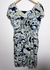 Vestido Azul Estampado - comprar online