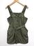 Vestido Verde Militar com Botões e Cinto
