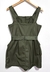 Vestido Verde Militar com Botões e Cinto na internet