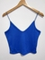 Cropped Alcinha Azul