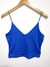 Cropped Alcinha Azul - comprar online