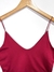Cropped Alcinha Vermelho - comprar online