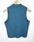 Regata Canelada Azul Petroleo - comprar online
