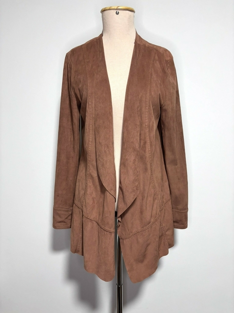 Casaco Suede Marrom