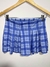 Shorts Saia Xadrez Zara Infantil