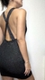 Vestido Curto Lurex Preto - Nosso Cabide