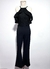 Macacão Preto com Renda