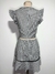 Conjunto Cropped e Saia Xadrez - comprar online
