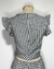 Conjunto Cropped e Saia Xadrez - loja online